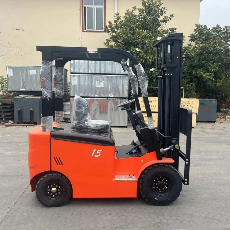 FB15 Electric Forklift Side Profile Side view of FB15 1.5 ton electric counterbalance forklift