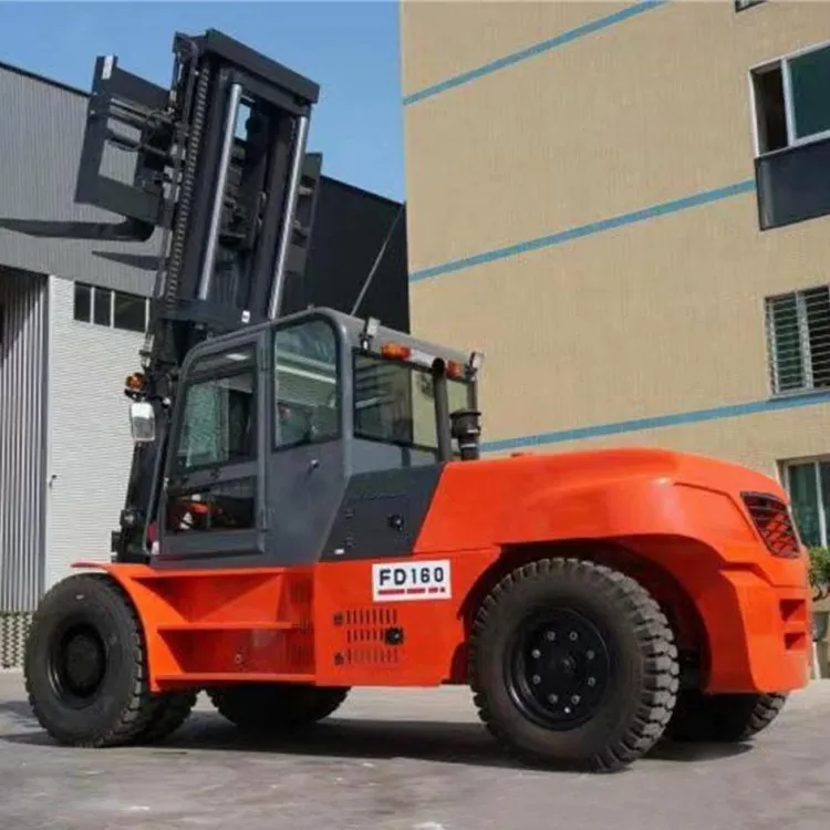 16 T Forklift Truck For 3 Layer 20ft Container