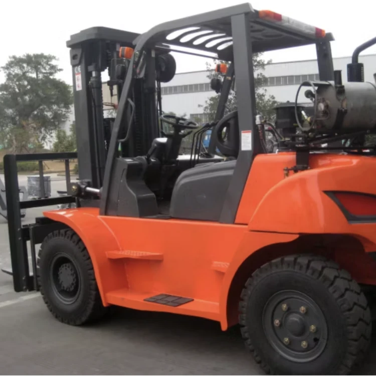 5.0 Ton lpg gas bottle forklift