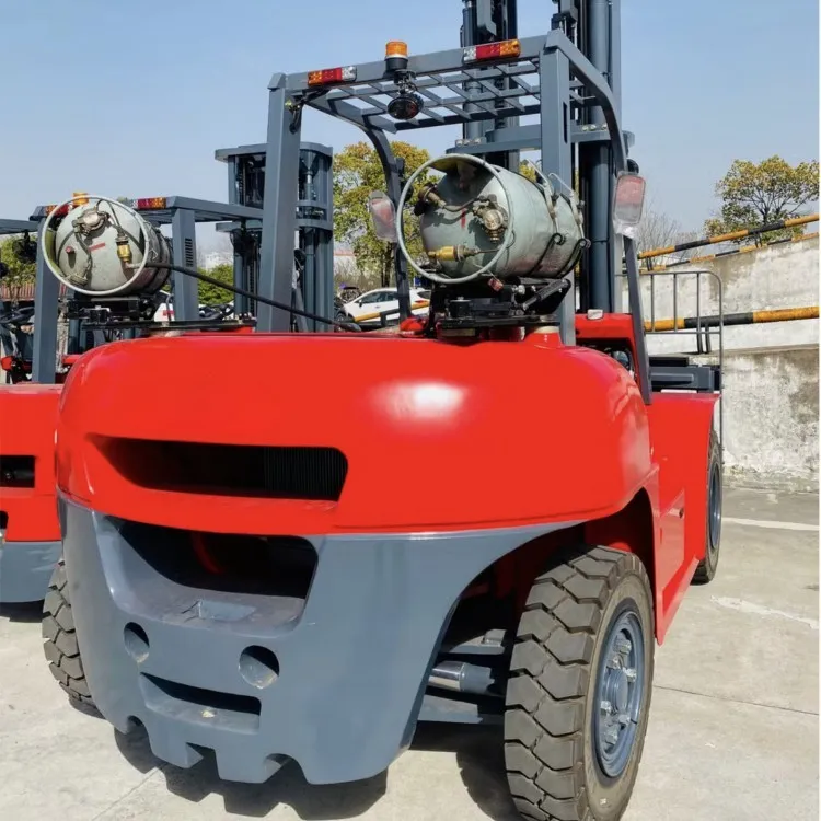 Gasoline 6 Ton Lpg Engine Gas Forklift Truck For Sale