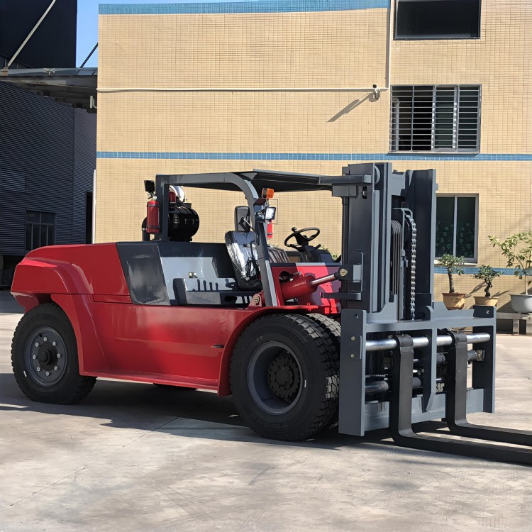 container forklift 12 ton lowered mast