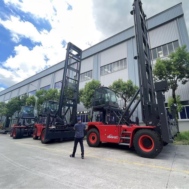 Diesel empty container handler