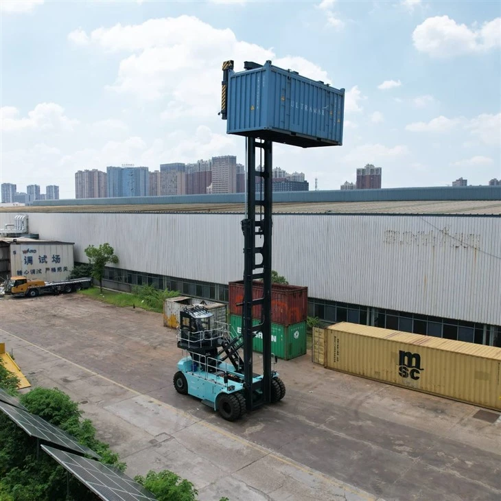 9-Ton Electric Empty Container Handler Supplier